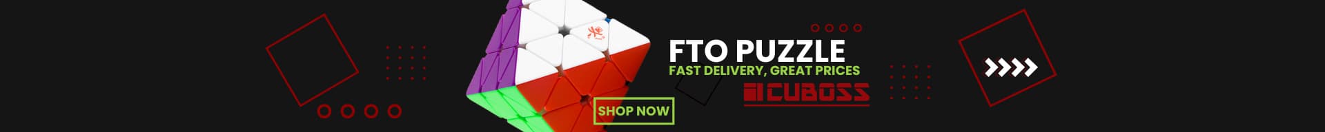 Cuboss ad for FTO puzzles